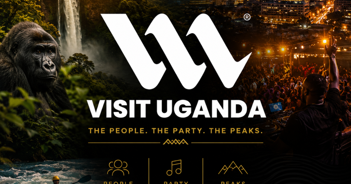The Visit Uganda platform showing destinations and experiences